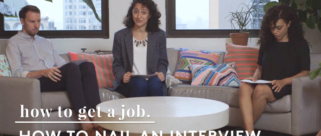 what it really feels like to interview for a job