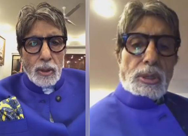 Watch Amitabh Bachchan gives a peek of his office in a live stream