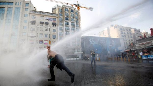 water-cannon