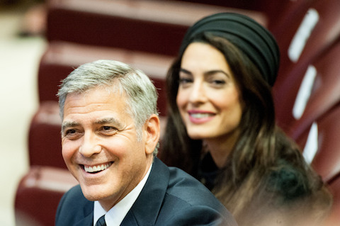 george clooney may actually be expecting twins!