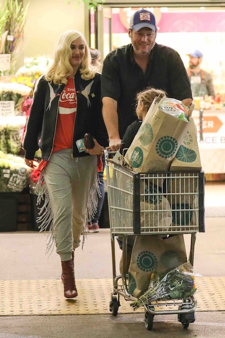 gwen stefani and blake shelton: the picture of unmarried bliss?