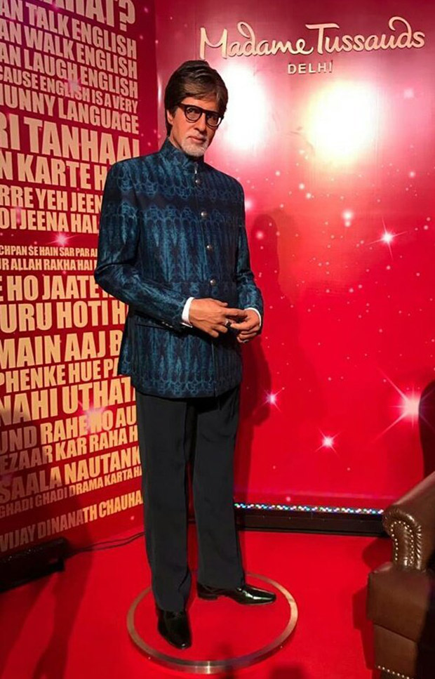 statue of amitabh bachchan in madame tussauds india