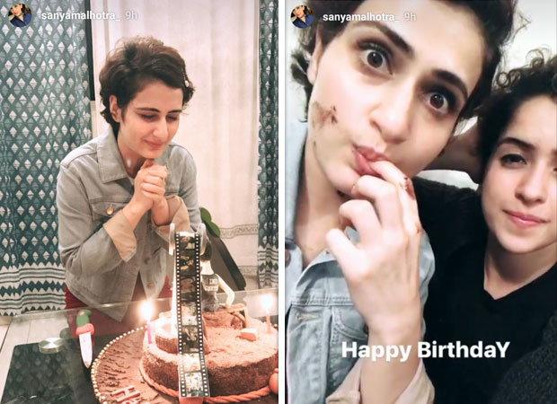 Fatima Sana Shaikh celebrates her birthday with her best friend Sanya Malhotra-1