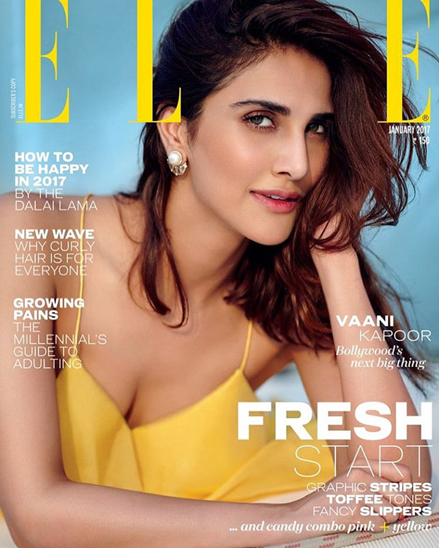 Hot and summery: Vaani Kapoor on the cover of Elle