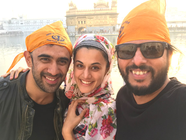 taapsee pannu visits golden temple in amritsar