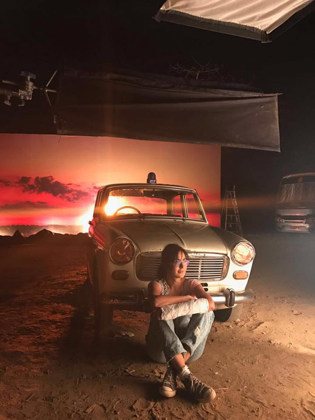 katrina kaif lost in thought against sunset backdrop