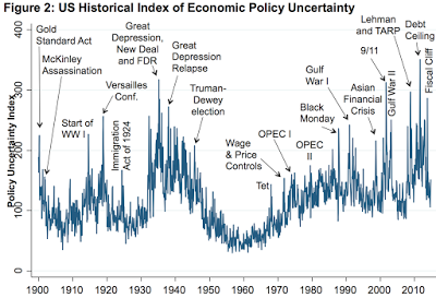 ignoring the reality of economic policy uncertainty