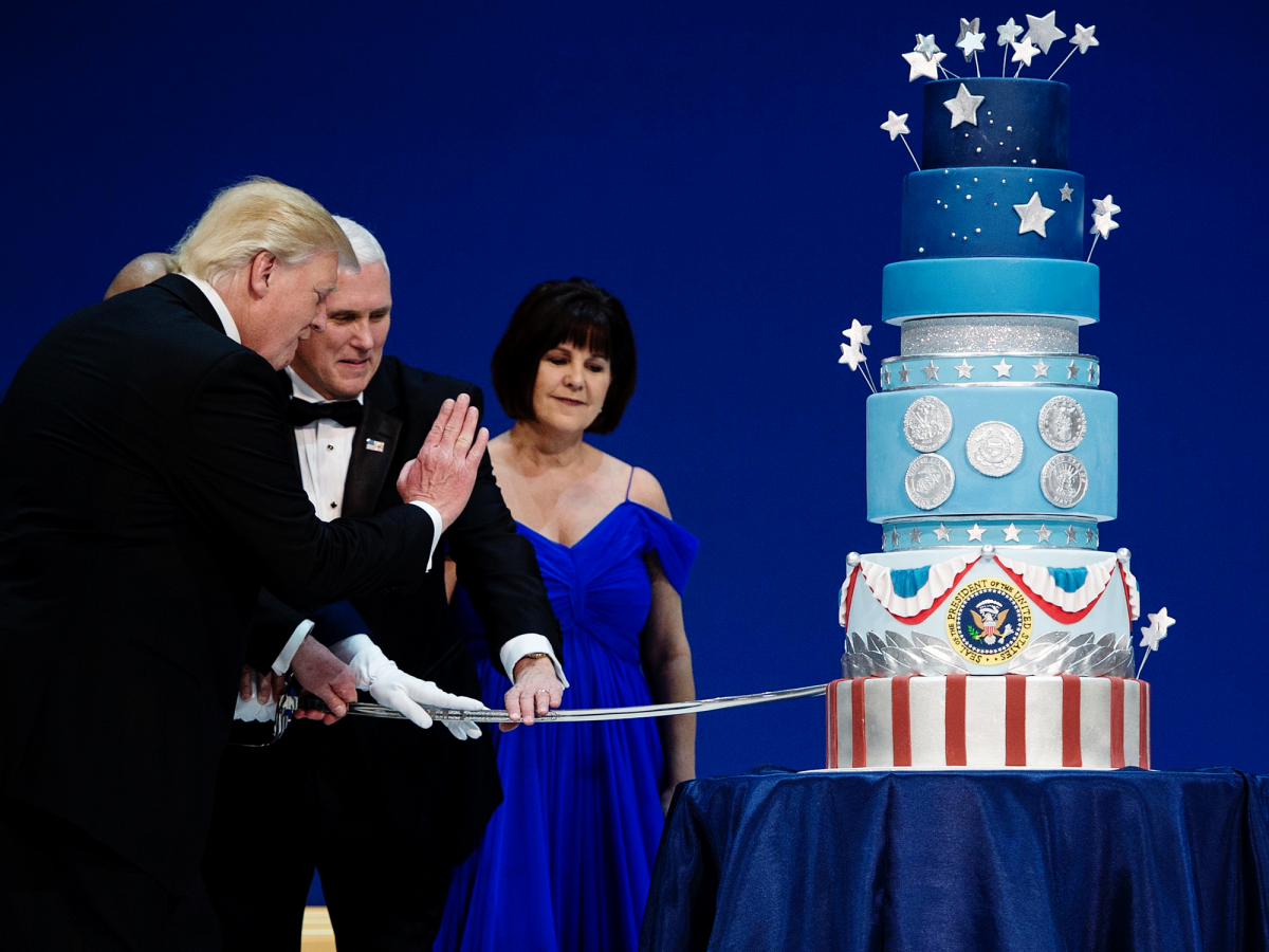 was the trump inauguration cake plagiarized?