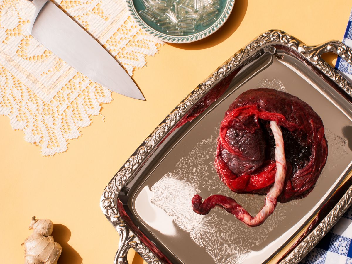 why this woman won’t be eating her placenta again