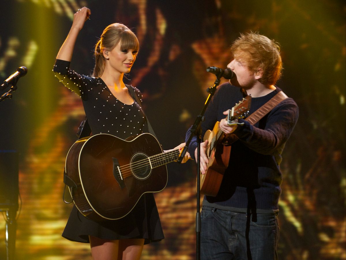 ed sheeran says he & taylor swift are ambitious because they weren’t popular in school