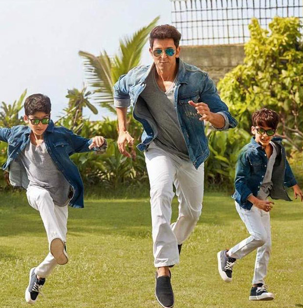 hrithik roshan calls out tommy hilfiger brand for misusing his photo with his sons