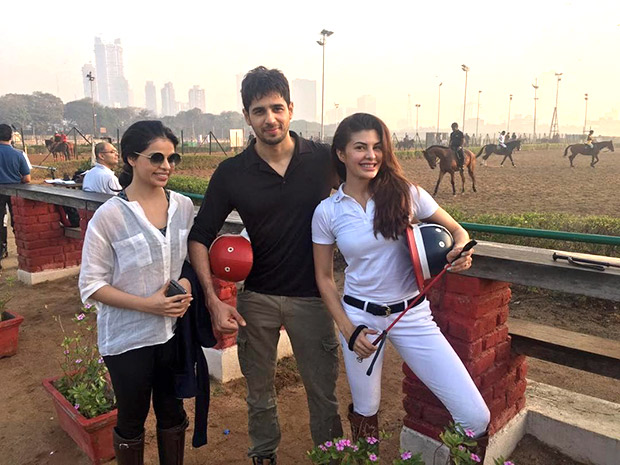 jacqueline fernandez takes sidharth malhotra horse riding