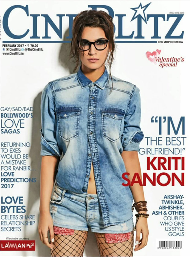 kriti sanon follows denim on denim trend on cineblitz cover