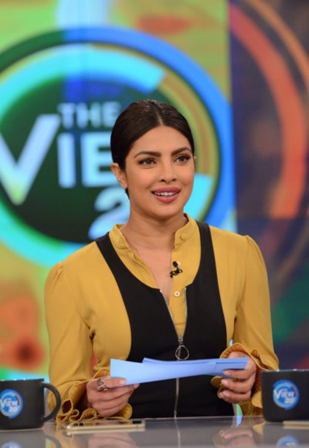 priyanka chopra talks about getting a nose job as a co-host on the view