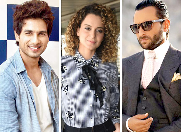 shahid kapoor to join kangna ranaut and saif ali khan on koffee with karan