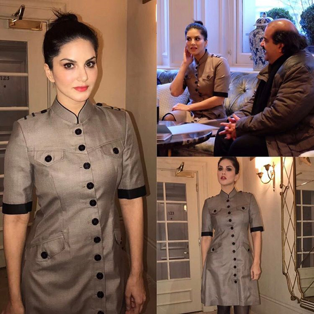 Sunny Leone meets Prince of Bahrain at London Fashion Week-2