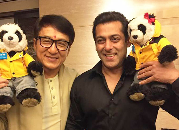 jackie chan bonds with superstar salman khan