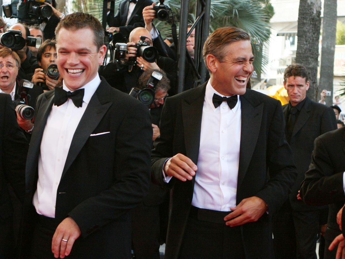 matt damon is george clooney’s own personal ms. tina