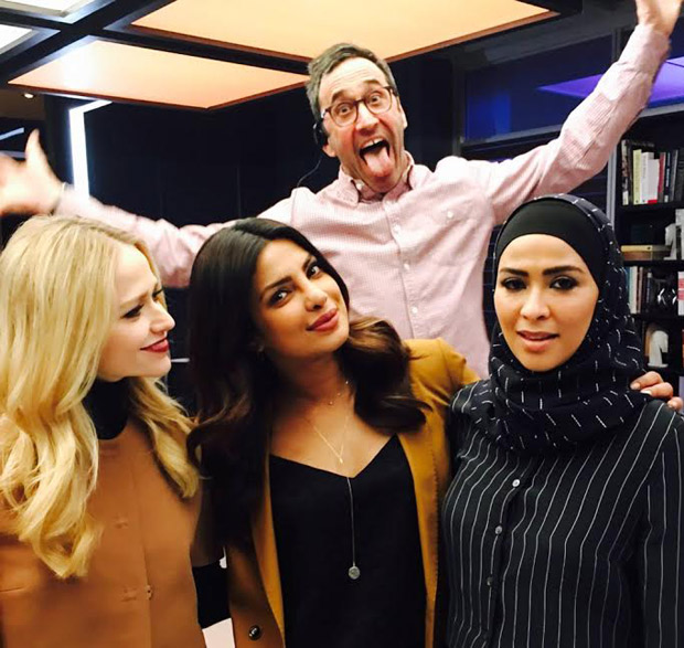 Check out Priyanka Chopra poses with her Powerpuff girls on sets of Quantico