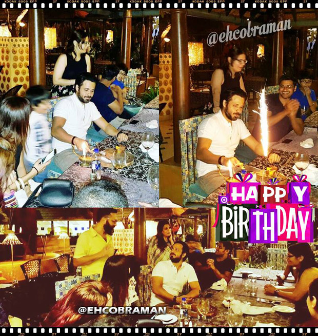 Check out Sneak peek at Emraan Hashmi's birthday celebration