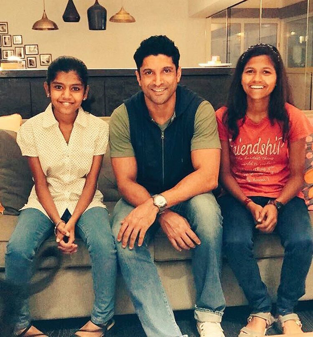 Farhan Akhtar meets real and reel life Poorna News