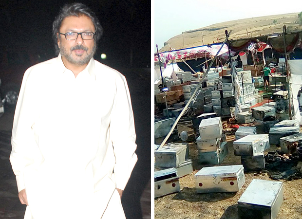 Padmavati sets vandalized again with petrol bombs in Kolhapur; Bhansali to file complaint