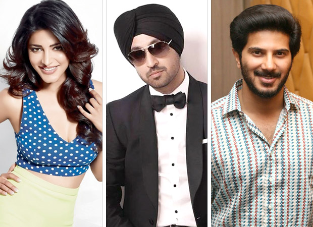 Shruti Haasan, Diljit Dosanjh, Dulquer Salmaan