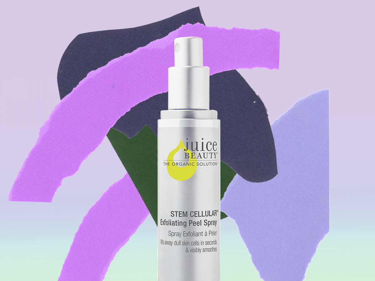 this spray exfoliator changed my skin care game