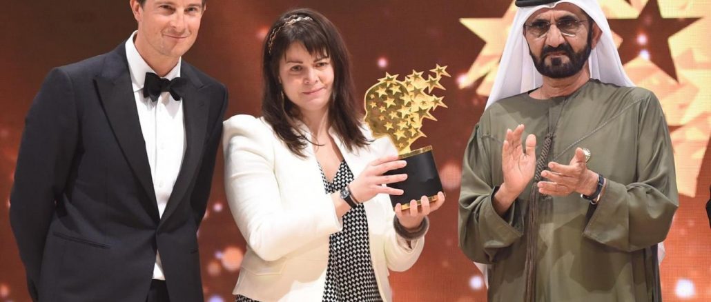 school-teacher canadian teacher receives $1m prize for reducing teenage suicide