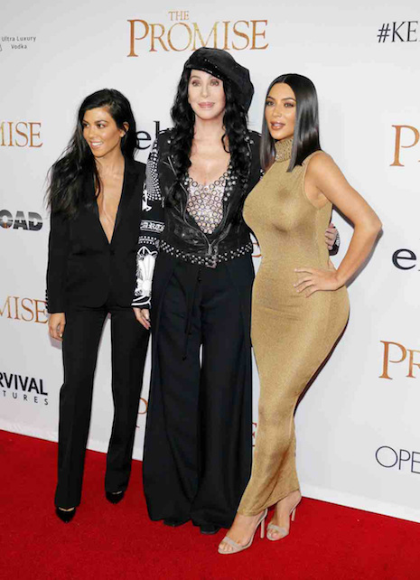 why are cher and the kardashians pretending to be friends?