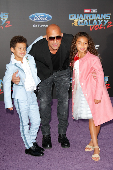 vin diesel is a dad too