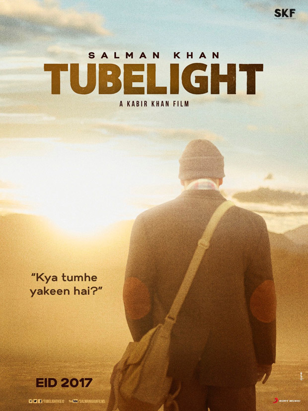 “Kya tumhe yakeen hai” … Salman Khan on first poster of Tubelight