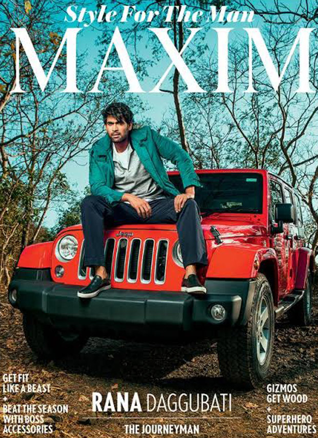 Bahubali star Rana Daggubatti's suave look is unmissable on Maxim cover1
