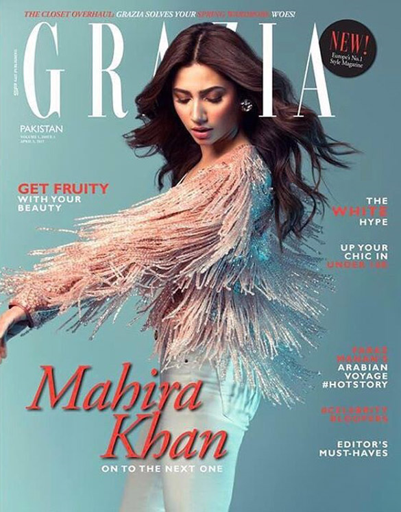 Check out Mahira Khan sizzles on the latest edition of Grazia