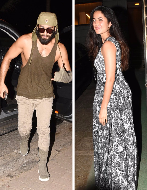 OMG! Ranveer Singh and Katrina Kaif spotted together!