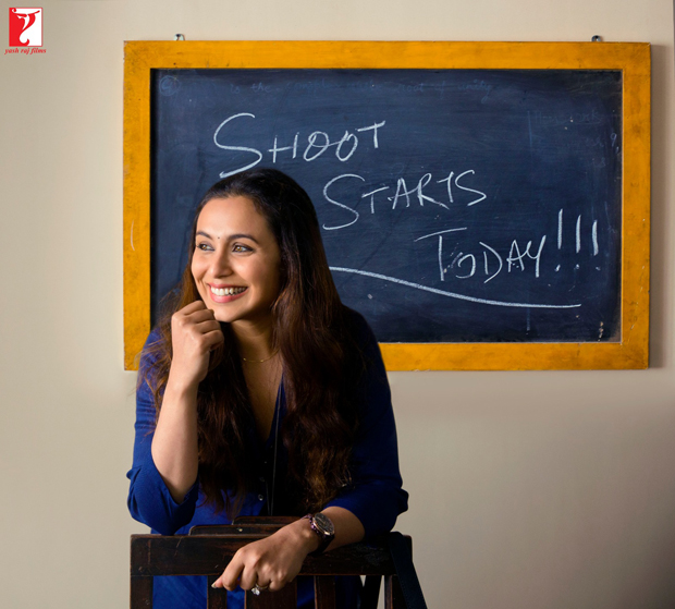 Rani Mukerji begins shooting for Hichki features