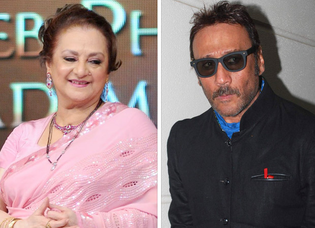 Saira Banu and Jackie Shroff