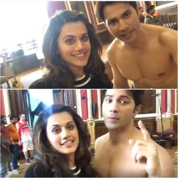 Varun Dhawan does a Salman Khan, goes shirtless for Judwaa 2