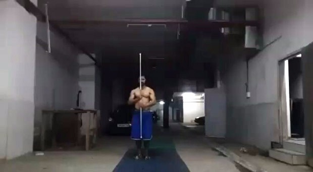 Watch Vidyut Jammwal's Kalari Payattu training will motivate to get fit