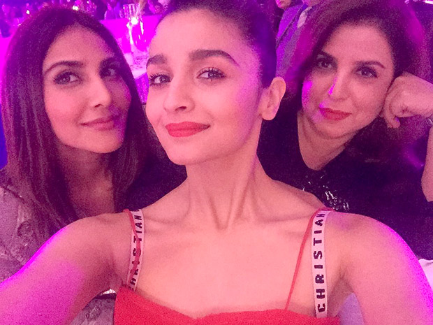 What was Farah Khan doing with Alia Bhatt and Vaani Kapoor in Dubai