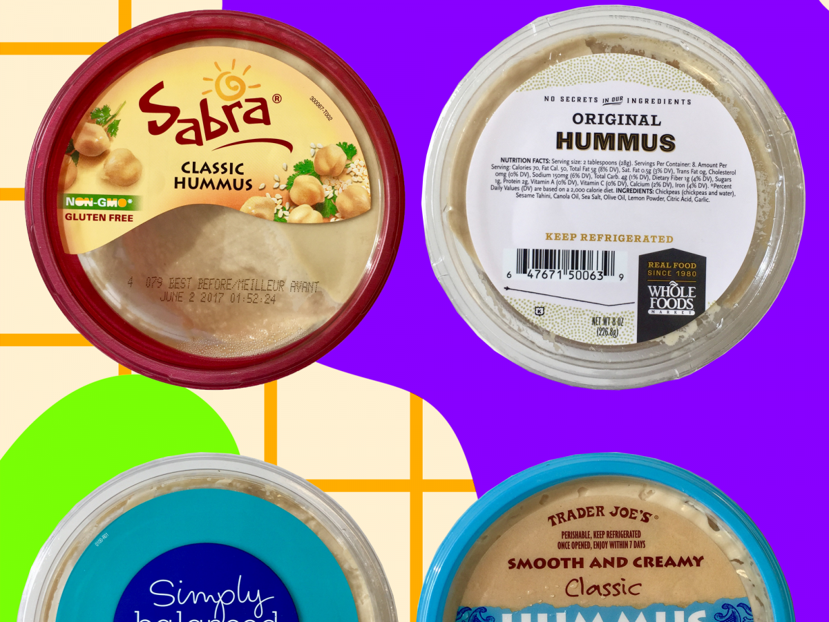 we tasted & ranked 4 popular hummus brands