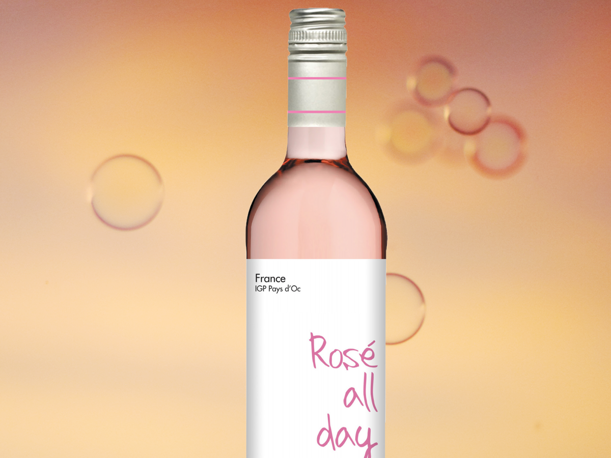 you can finally drink official rosé all day wine