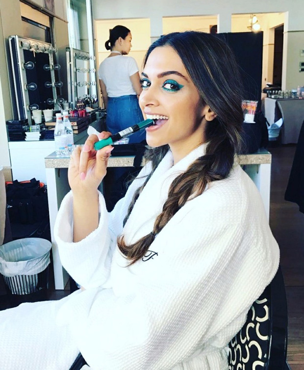 BEHIND THE SCENES Deepika Padukone looks radiant during prep for her grand appearance at Cannes 2017