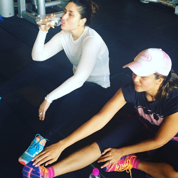 Kareena Kapoor Khan indulges in some intense workout session with BFF Amrita Arora-1