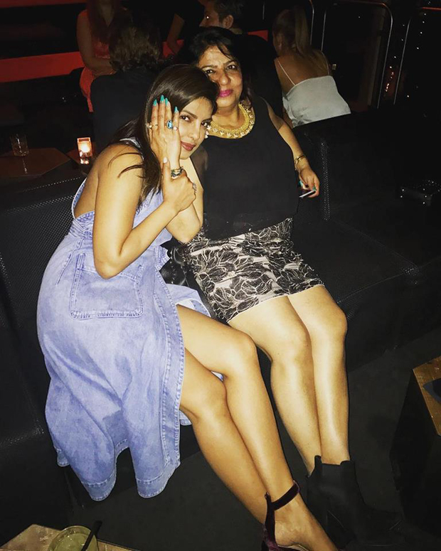 Priyanka Chopra hits back at trolls by showing off her legs with mom Madhu Chopra Features