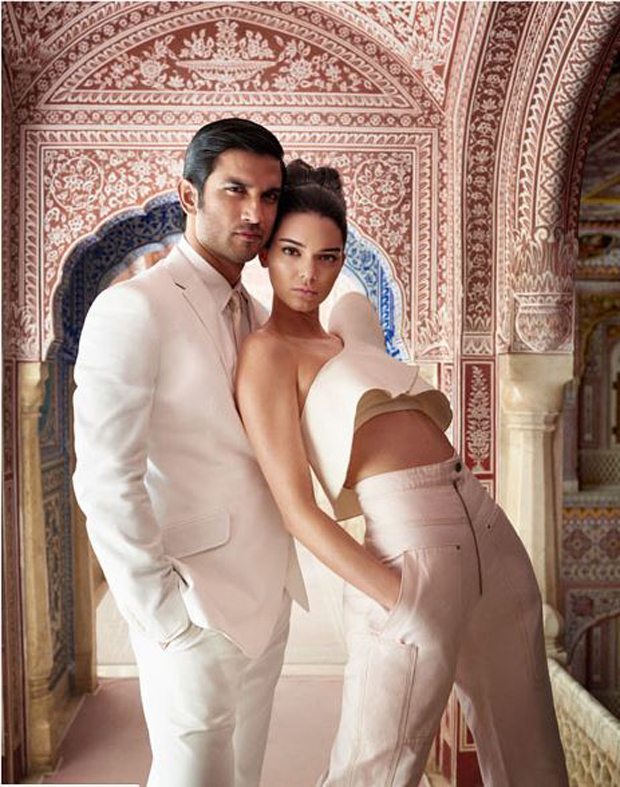 Sushant Singh Rajput and supermodel Kendall Jenner raise the temperatures playing muse to Mario Testino for Vogue India-1
