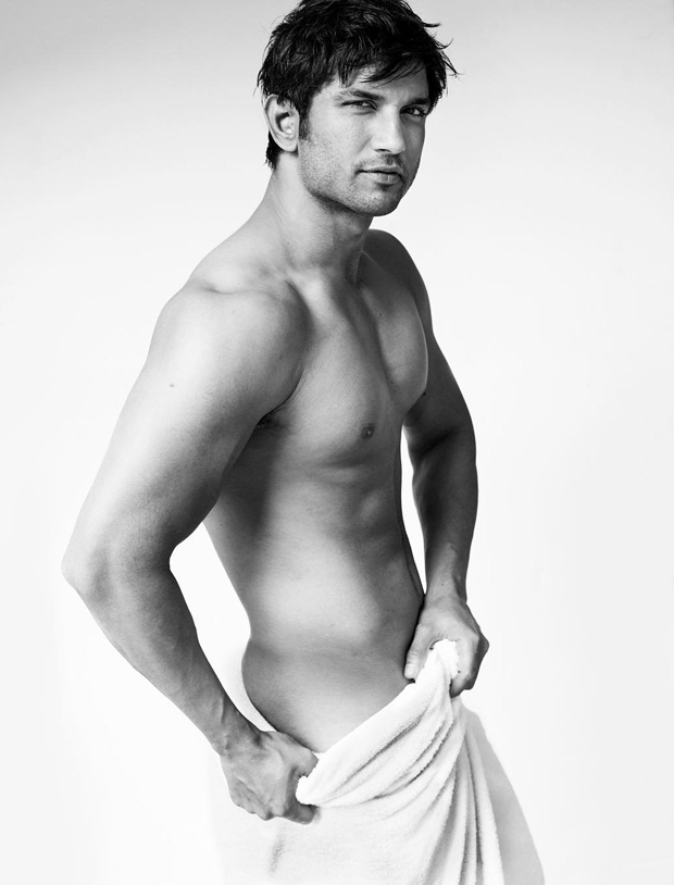 Sushant Singh Rajput goes nearly butt naked for Mario Testino’s towel series leaves very little to imagination