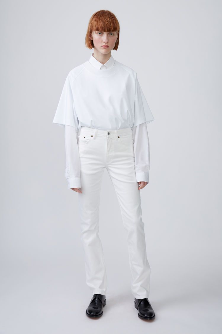 15 White Jeans To Officially Welcome Prime White Jeans Season