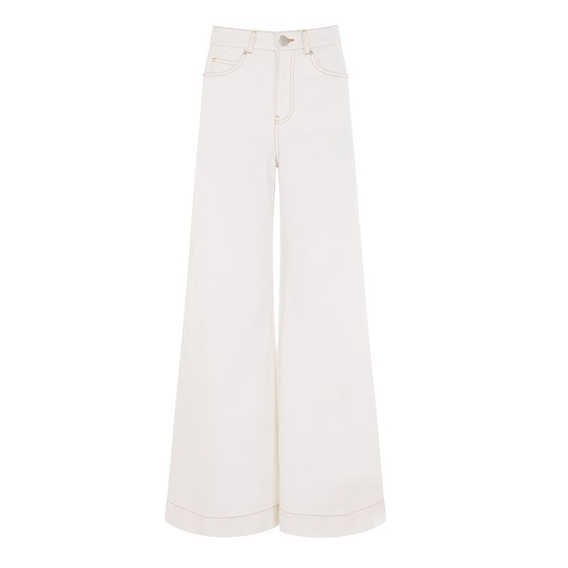 15 White Jeans To Officially Welcome Prime White Jeans Season