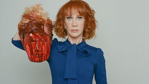 does kathy griffin really deserve to be fired?